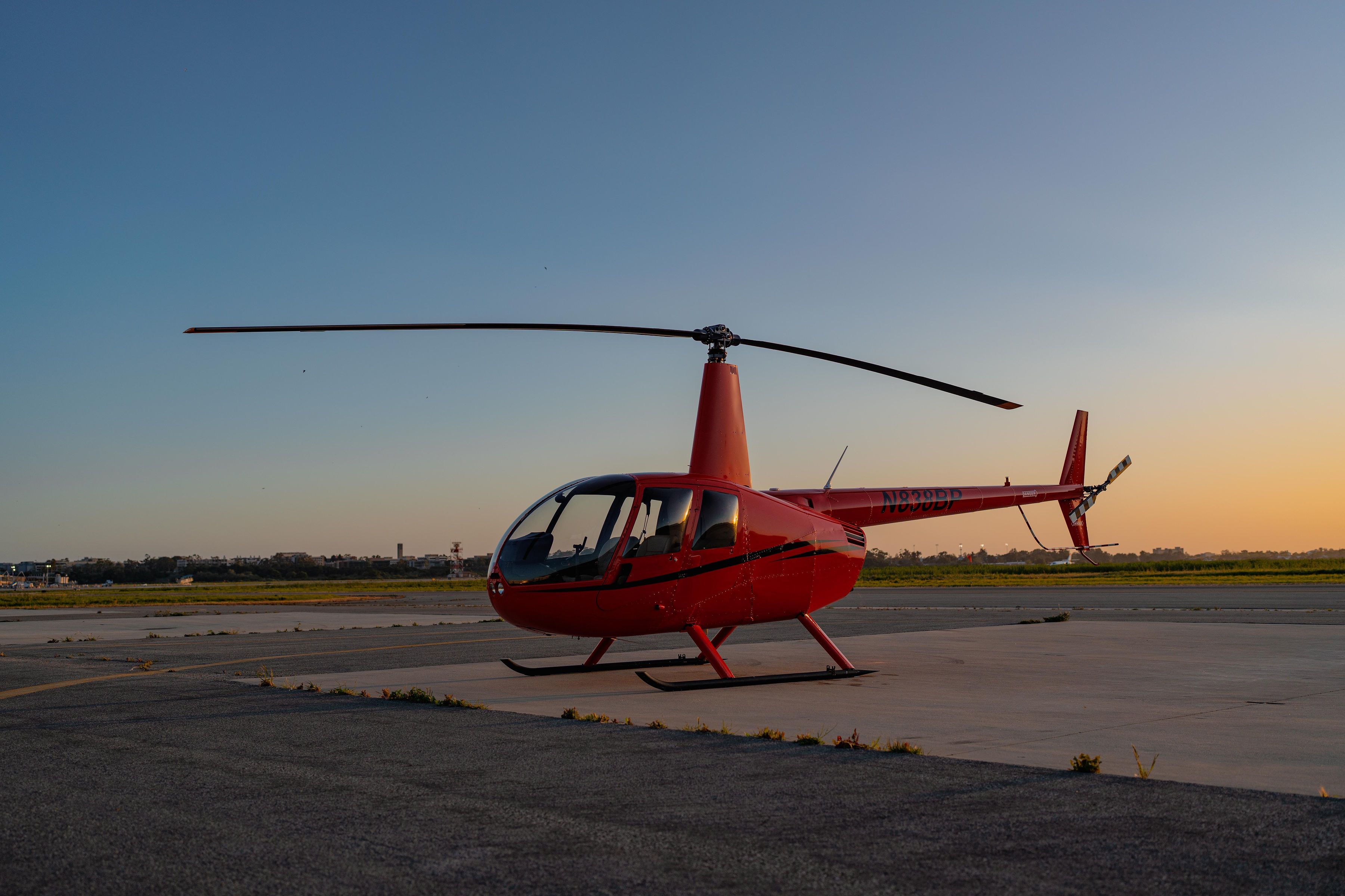 Sky High Helicopters banner