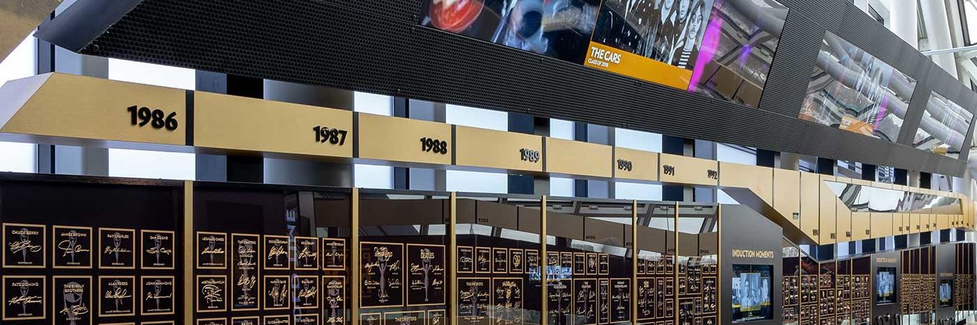 Rock & Roll Hall of Fame banner
