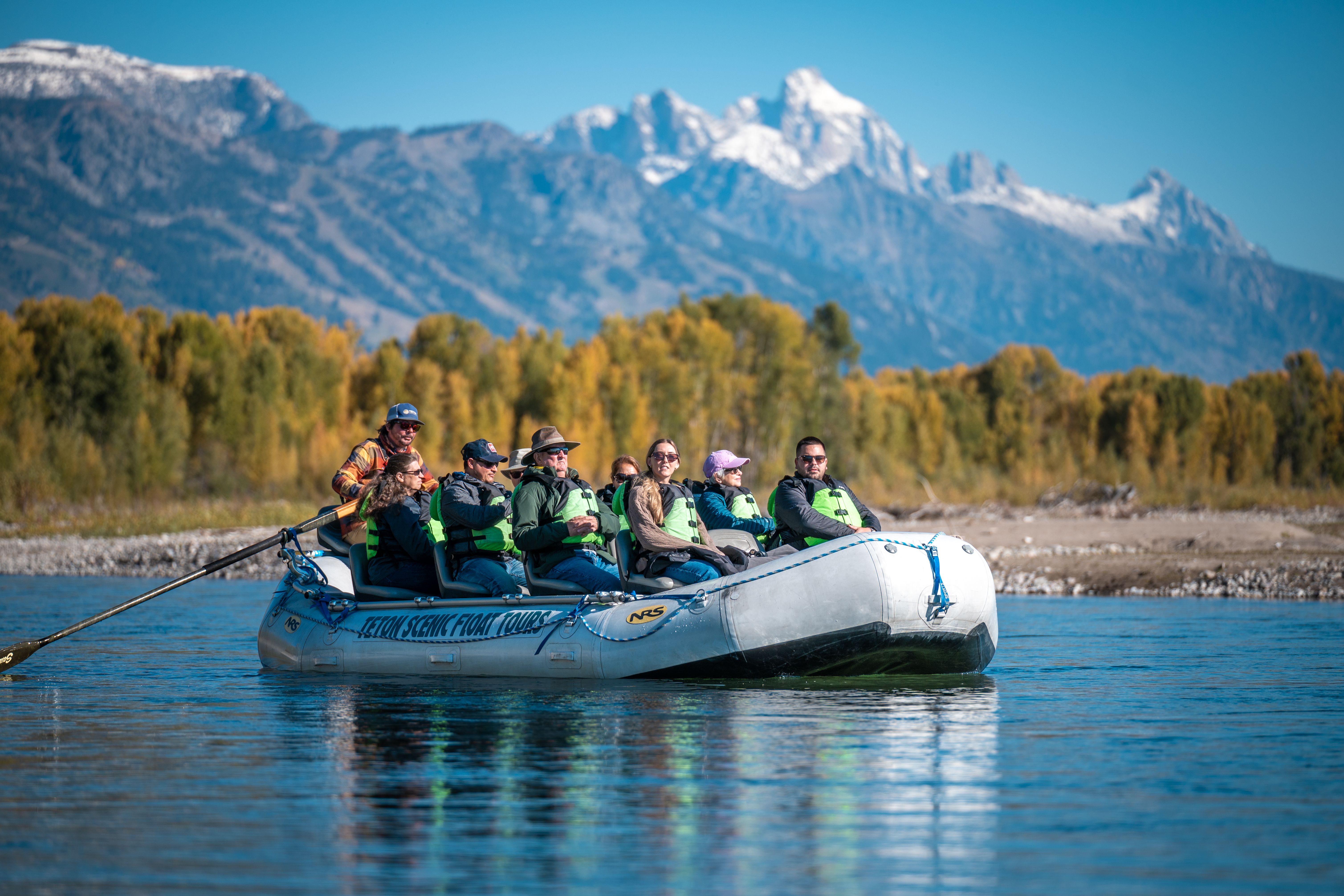 Scenic Float on the Snake River With Views of the Tetons
