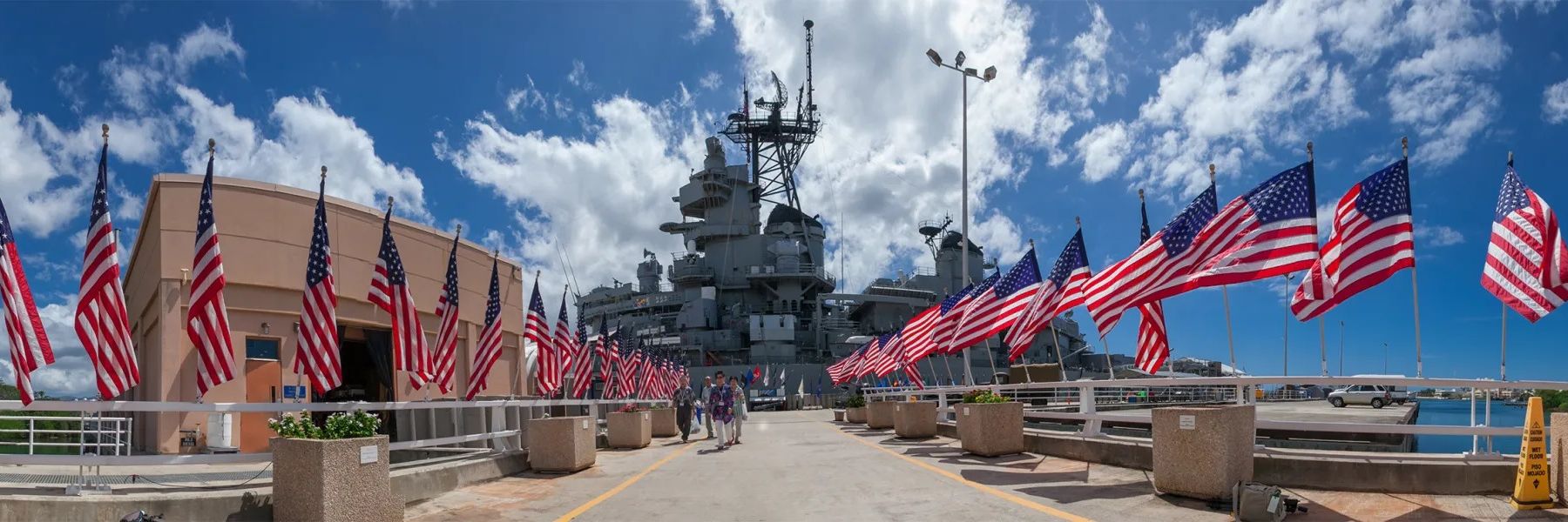 Battleship Missouri Memorial banner