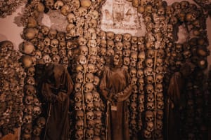 Alone in Rome's Catacombs: After-Hours Tour with Bone Crypt 4