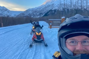 Snowmobile and Snowshoe Dual Adventure 4