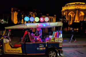 San Francisco Sunset or Evening Private Group Tour Lucky Tuk Tuk 3