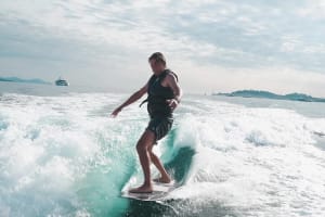 Wakesurfing, wakeboarding or Inflatables in Bay of St Tropez 3