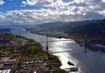 Twin Cities (Portland & Vancouver) Helicopter Tour 2
