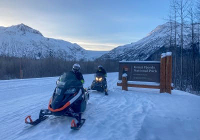 Snowmobile and Snowshoe Dual Adventure 2