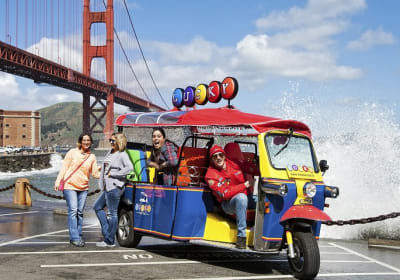 San Francisco Private Tuk Tuk City Sites Tour - 2 or 3 hr 2
