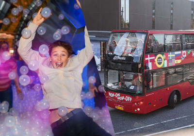 RED Sightseeing Copenhagen Hop-On Hop-Off Bus + The Tube 2