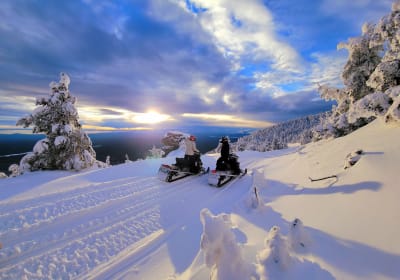 2-Hour Scenic Snowmobile Tour  2