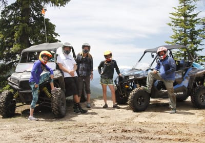 4-Hour Guided RZR/UTV/ATV Tour - Scotch Creek & Bolam Pass 2