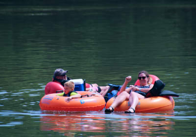 Flat Water Tubing - River Riders 2
