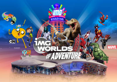 Cartoon Network themed attractions at IMG Worlds Dubai