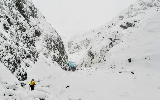 Guided Snowshoeing Adventure from Seward, Alaska
