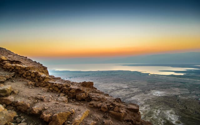 Dead Sea, Masada at Sunrise and Ein Gedi Tour from Jerusalem