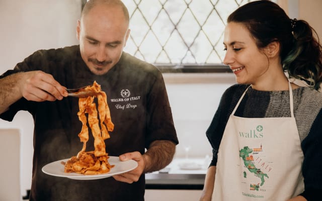 Pasta-Making Class: Cook, Dine & Drink Wine With A Local Chef
