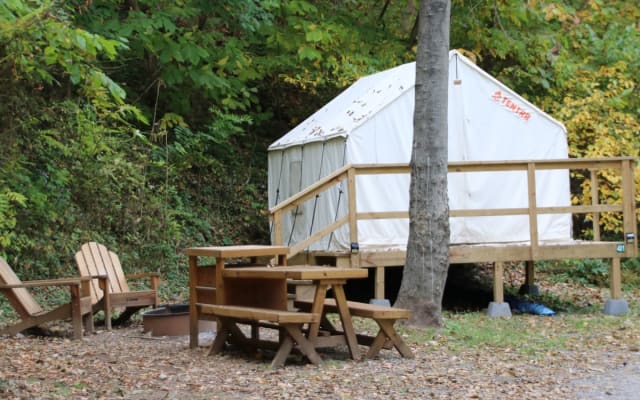 Luxury Tent Sites - River Riders