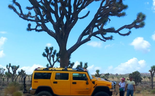 Joshua Tree Private H2 Hummer - up to 5 guests
