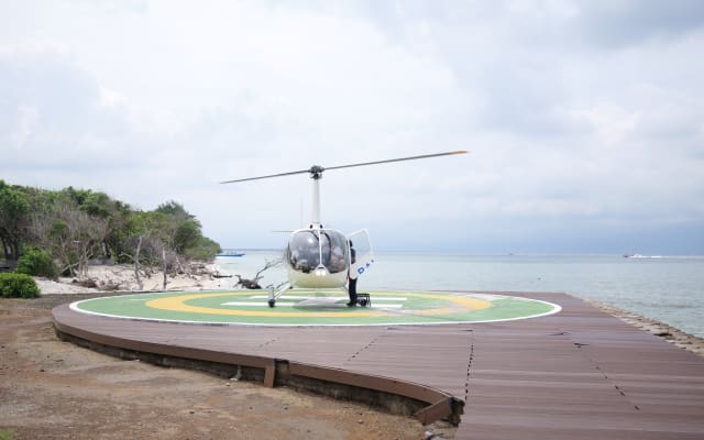 Helicopter Island Hopping: Gili Islands & Lombok