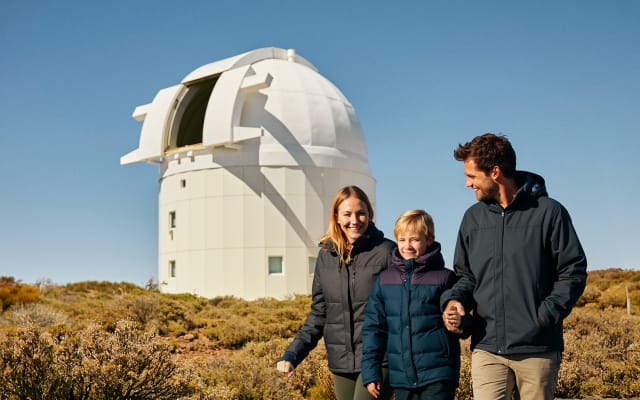 Visita guiada diurna al Observatorio del Teide
