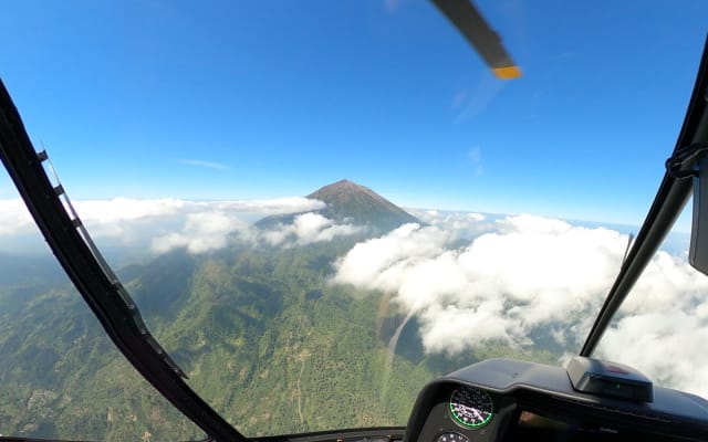 Helicopter Bali Volcano Tour
