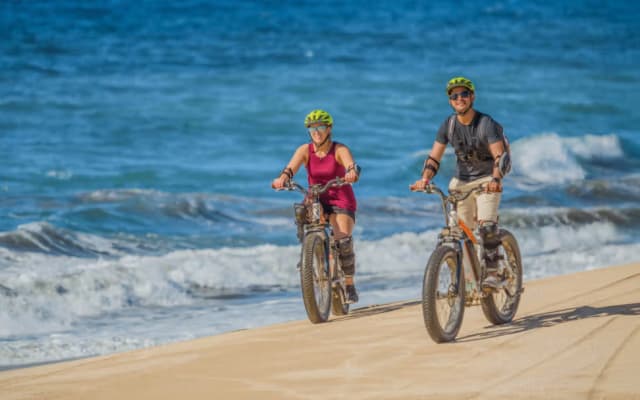 Electric Bike Beach and Desert Adventure