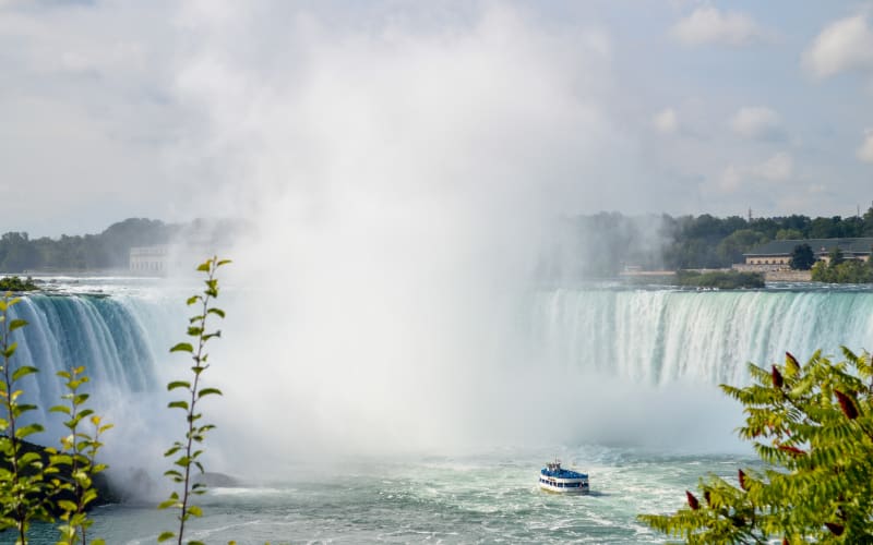 Niagara Falls Canada Tour with Behind Falls, Skylon, & Boat - main image