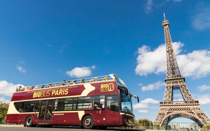 Paris Discover: 24hr Hop-On Hop-Off Sightseeing Bus Tour - main image