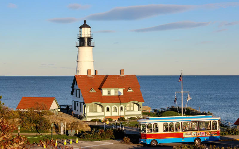 City and Lighthouse Trolley Tour in Portland, Maine - main image