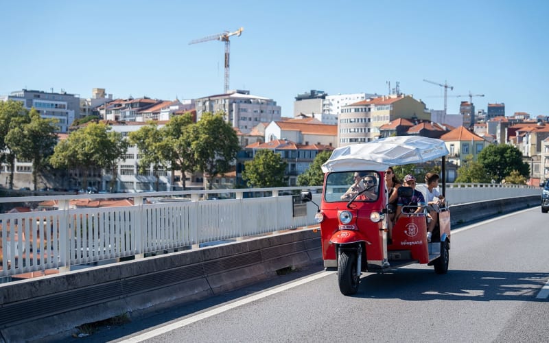 Tuk Tuk Porto City Tour - main image