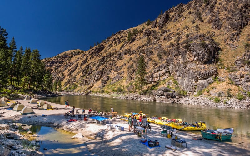 Main Salmon River Rafting on the River of No Return  - main image