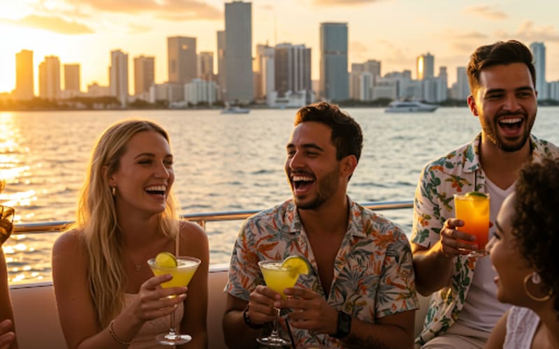 Miami Sunset Boat Tour - main image