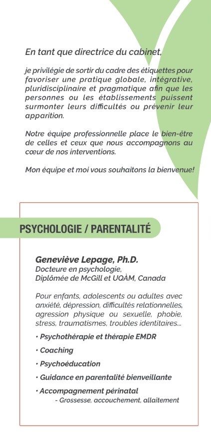 Dr Geneviève Lepage