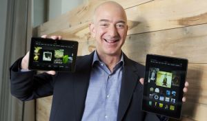 Jeff Bezos & Kindle Fire HDX