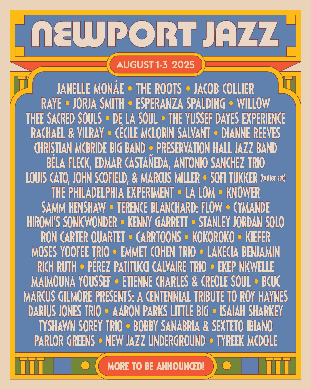 Newport Jazz Festival in 斑尾　チラシ Newport Jazz Festival in 斑尾 チラシ