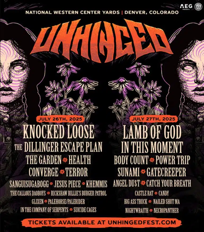 Unhinged-Fest-2025-Lineup-
