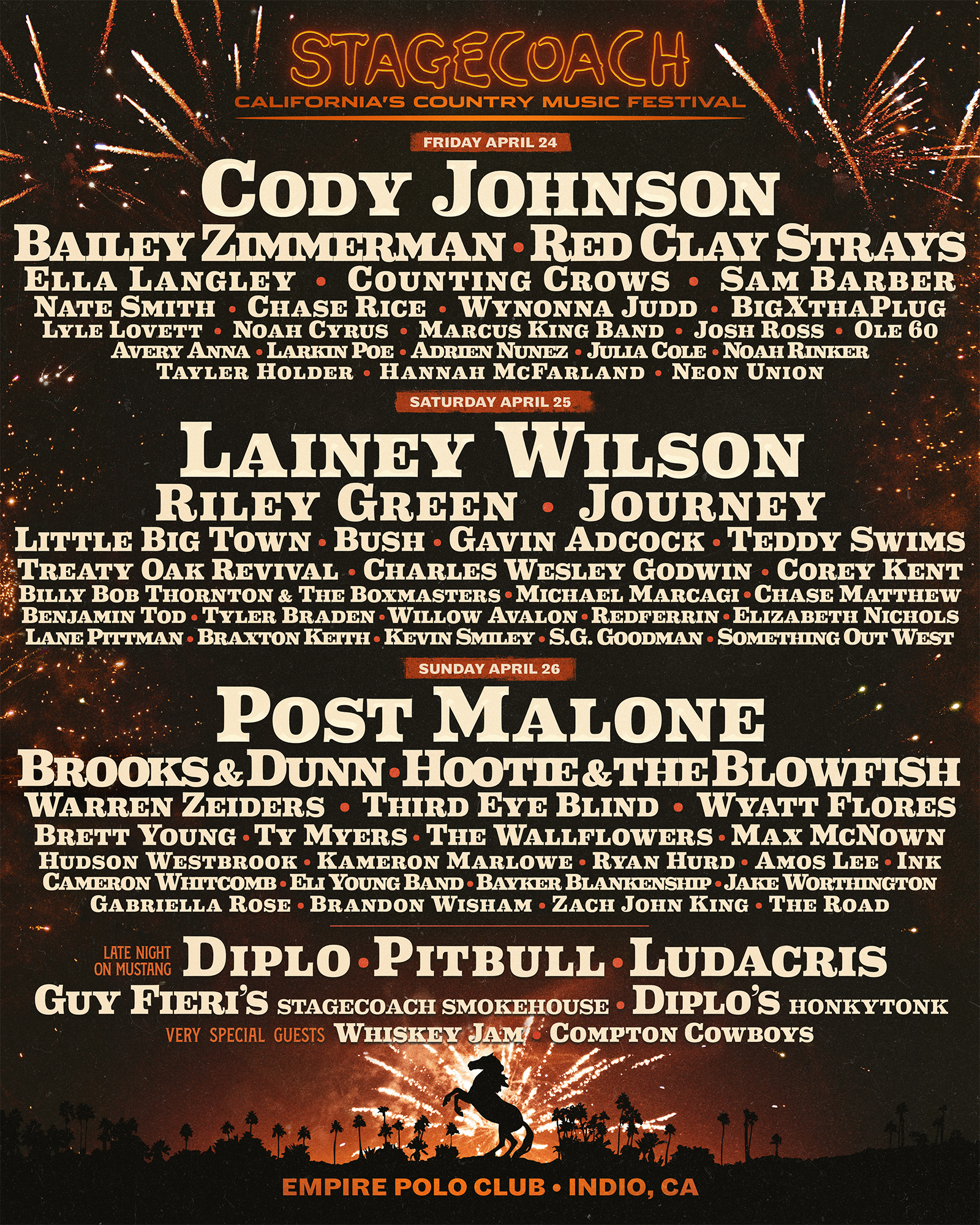 Stagecoach Corrals Post, Lainey, Cody