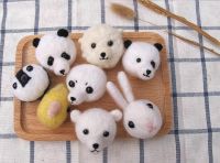 [羊毛] 羊毛氈-匙扣/扣針 手作課程