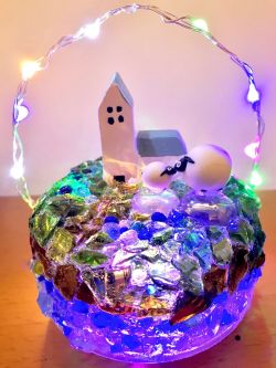 [玻璃] 環保玻璃馬賽克音樂盒 手作課程 