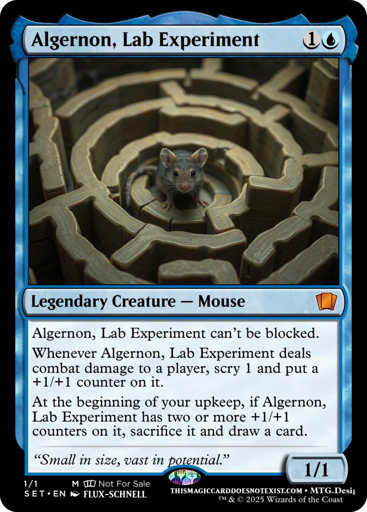 Algernon, Lab Experiment
