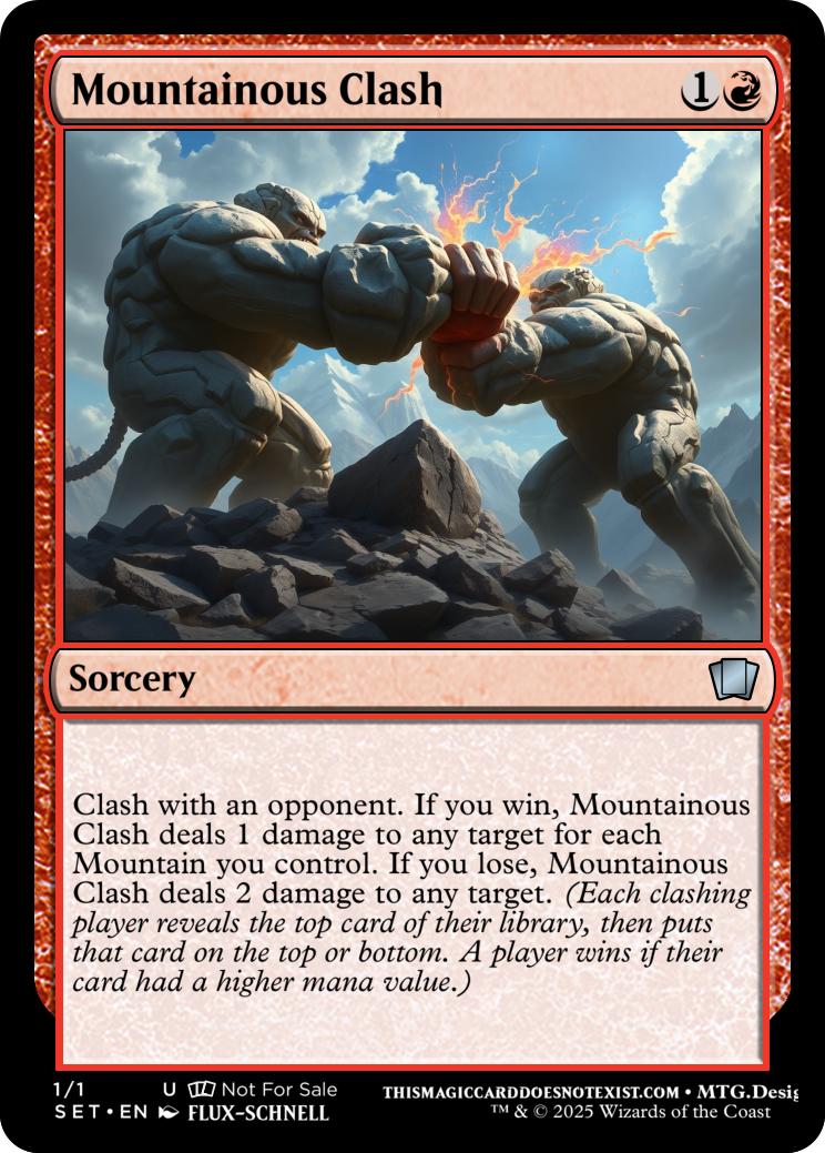 Mountainous Clash