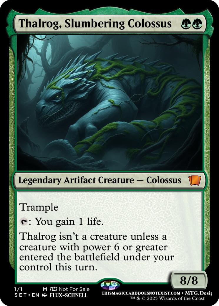 Thalrog, Slumbering Colossus