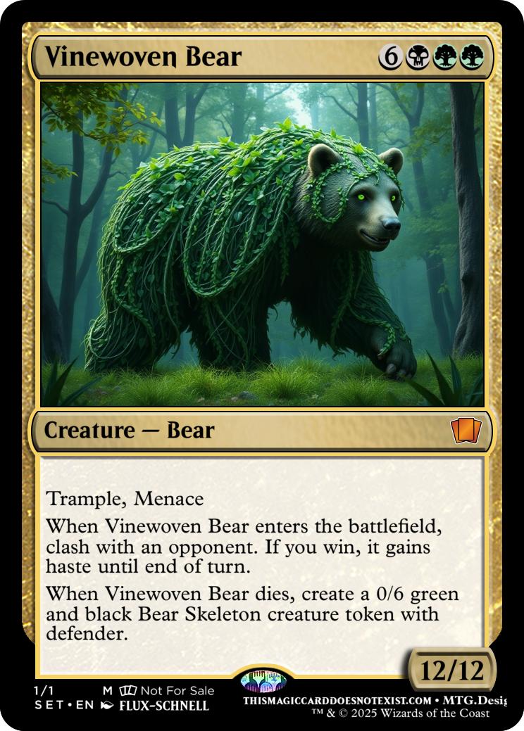 Vinewoven Bear