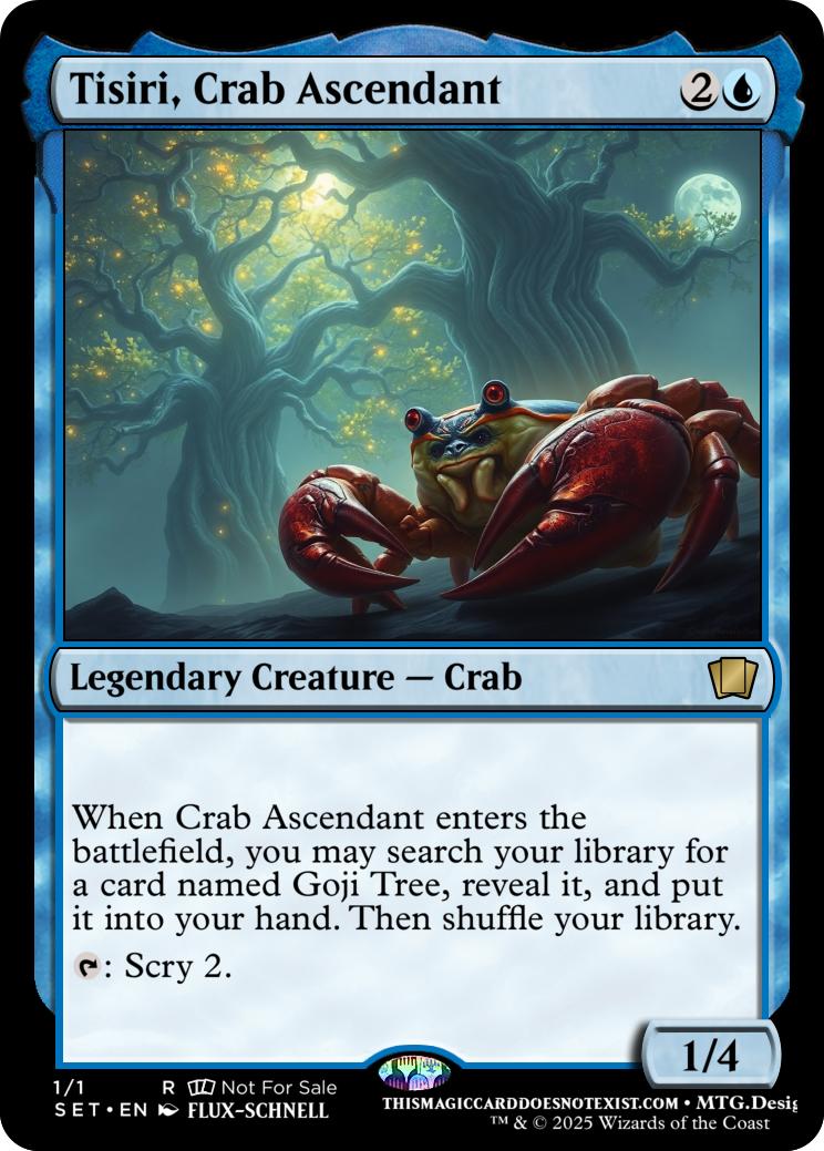 Tisiri, Crab Ascendant