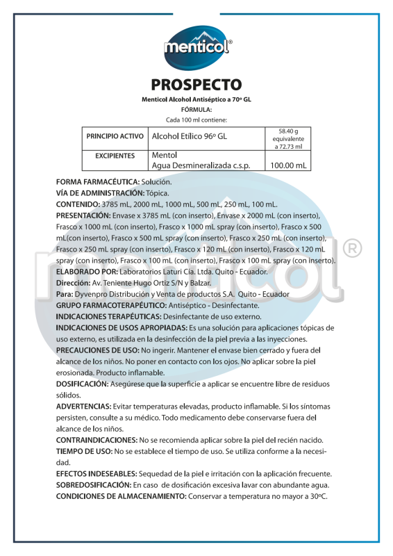 Menticol