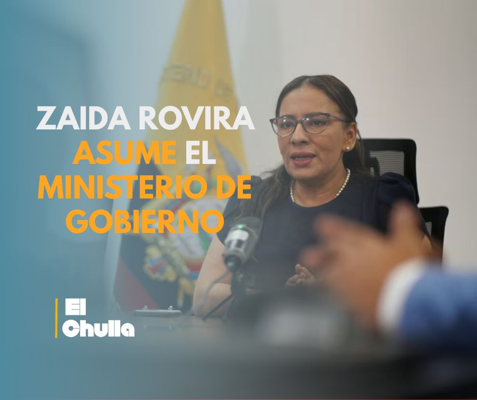  Zaida Rovira asume el Ministerio de Gobierno