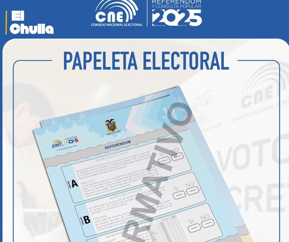 Bancos de inversión analizan el impacto político del referéndum y consulta popular en Ecuador.
