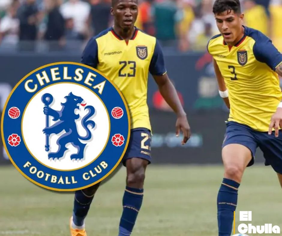 Chelsea prepara una inversión histórica: 100 millones de euros por los defensores ecuatorianos Piero Hincapié y Joel Ordóñez ⚽