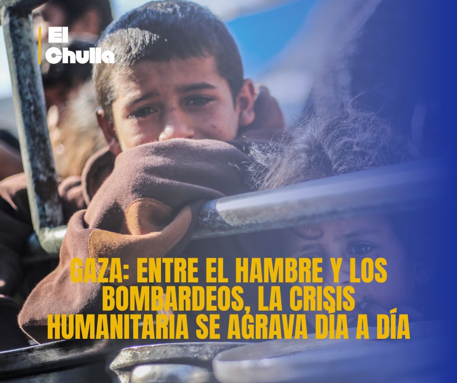 Crisis humanitaria en Gaza: hambre y bombardeos agravan el sufrimiento civil