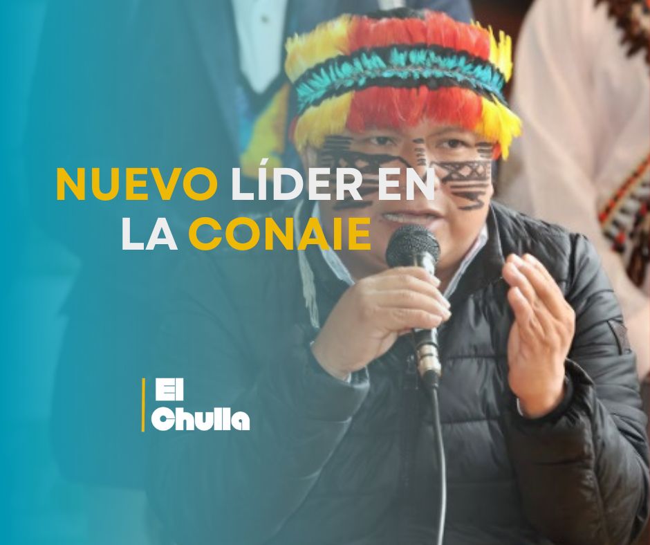 Nuevo líder en la Conaie