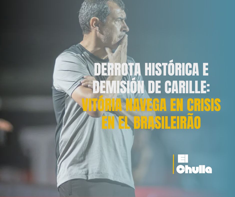Derrota Histórica e Demisión de Carille: Vitória Navega en Crisis en el Brasileirão